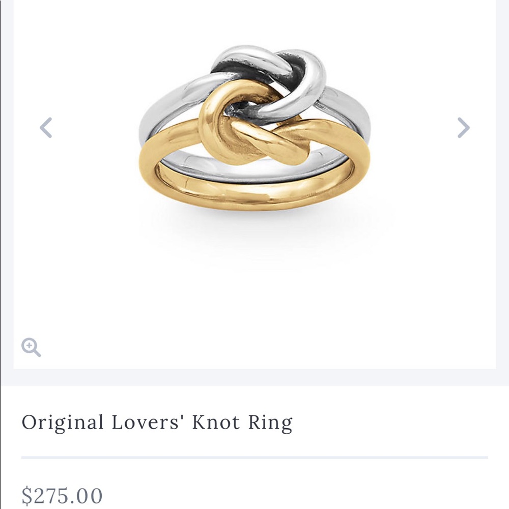 James Avery Original Lovers Knot Ring